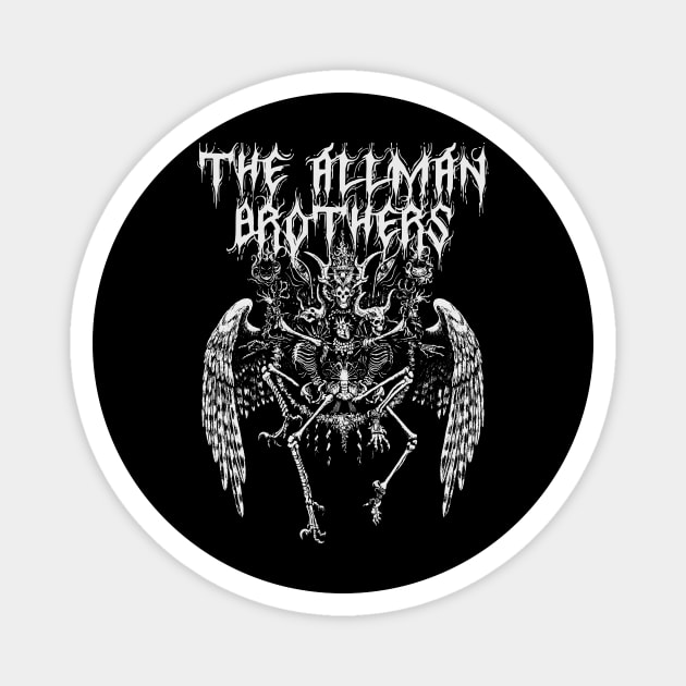 allman ll darkness Magnet by low spirit